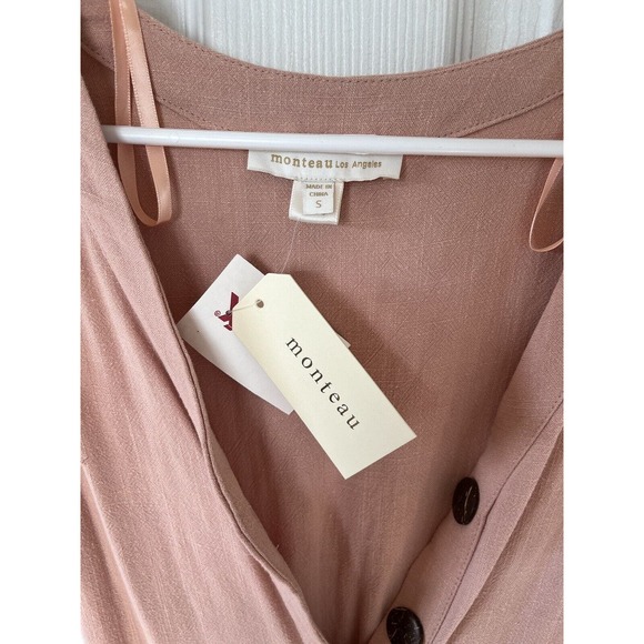 monteau los angeles dress Small Light Mauve - Picture 3 of 3